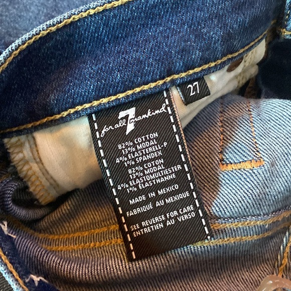 7 For All Mankind Jeans size 27 - Picture 7 of 8